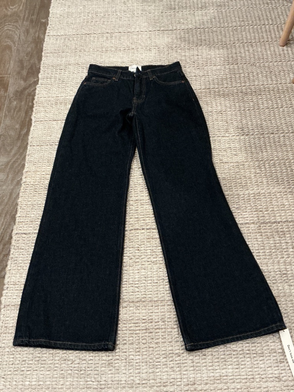 Reformation Cary Low Rise Slouchy Wide Leg Denim Jeans